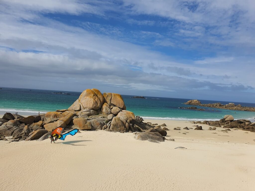 La plage des Amiets et ses rochers magiques...