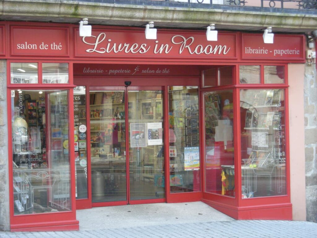 Ma librairie et mon salon de thé préférés à Saint Pol de Leon