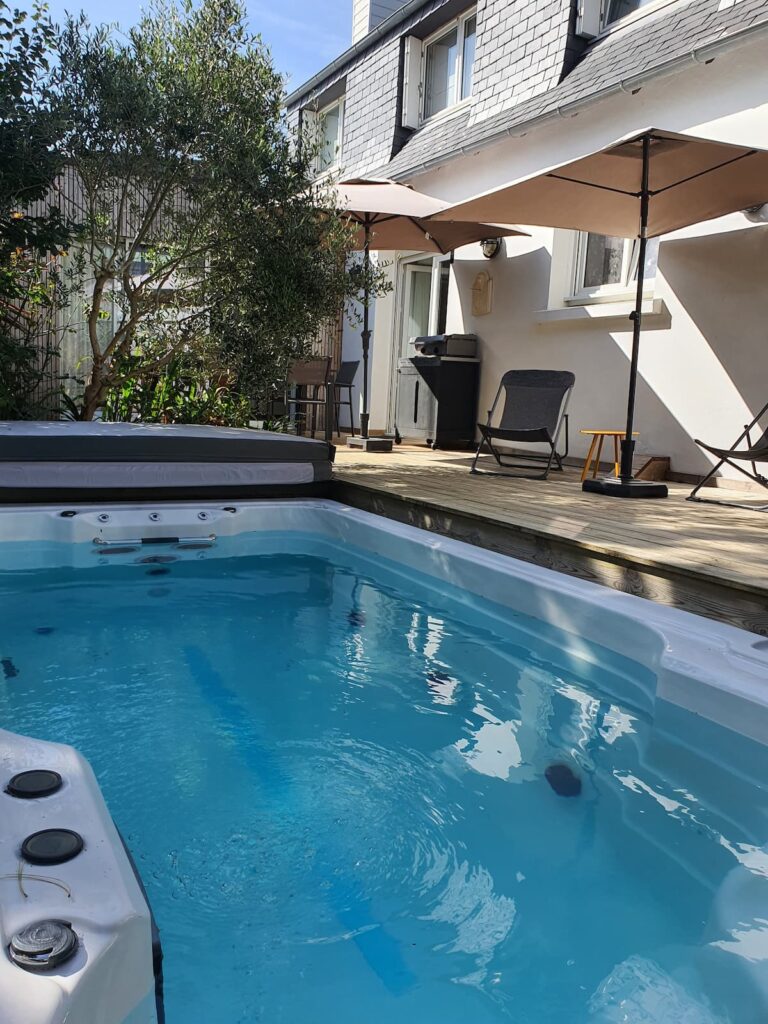 Transats, terrasse, plancha électrique ? Du Bonheur.