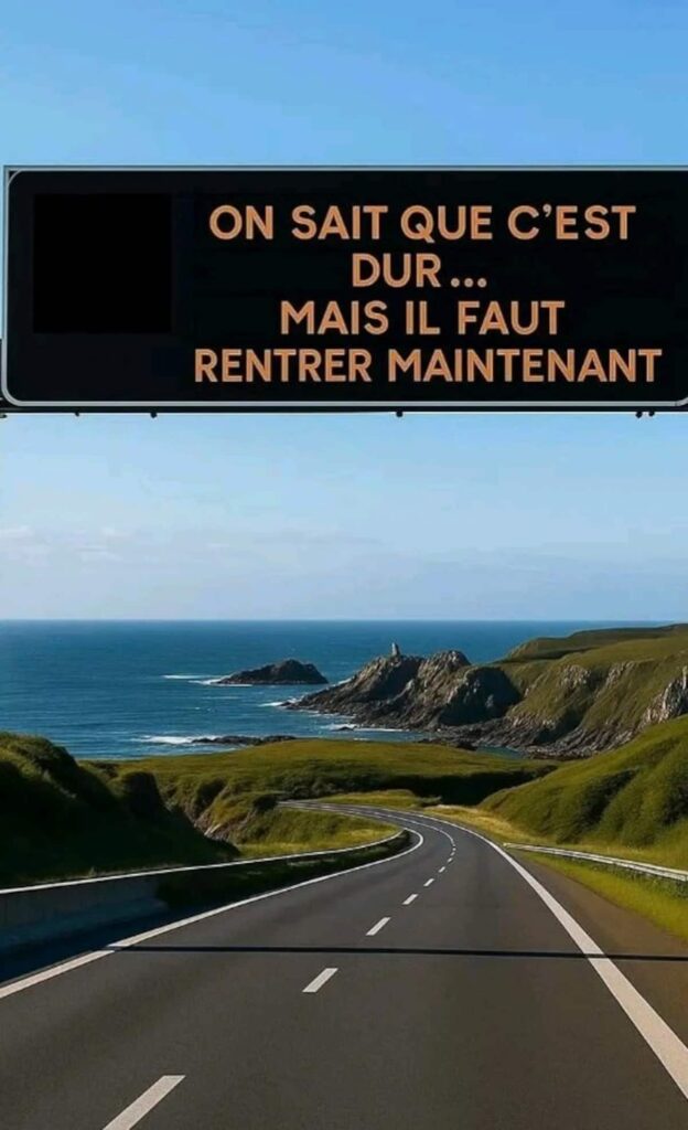 KENAVO ! Ne pleurez pas! Vous reviendrez l' année prochaine !