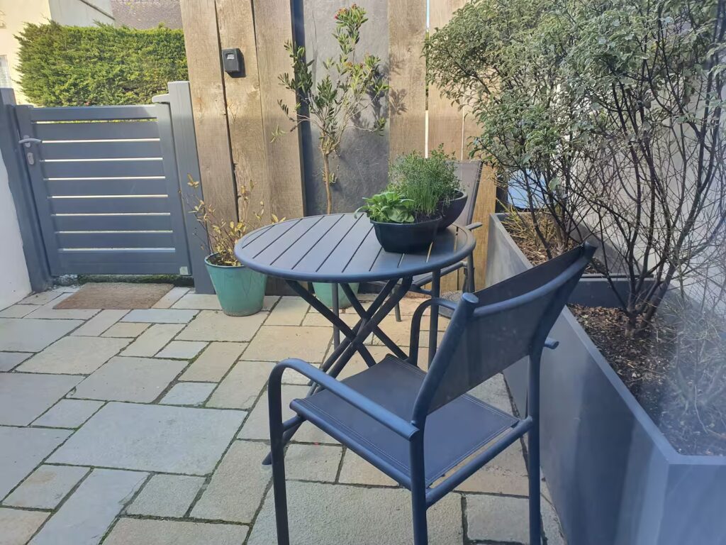 Votre terrasse privative.